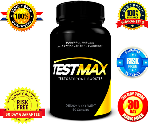 TestMax Testosterone Booster Male Enhancement Pills - Limited Stock