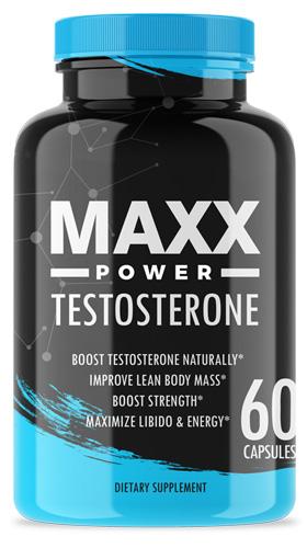 Maxx Power Testosterone Male Enhancement Pills - Male Booster - Limited Stock